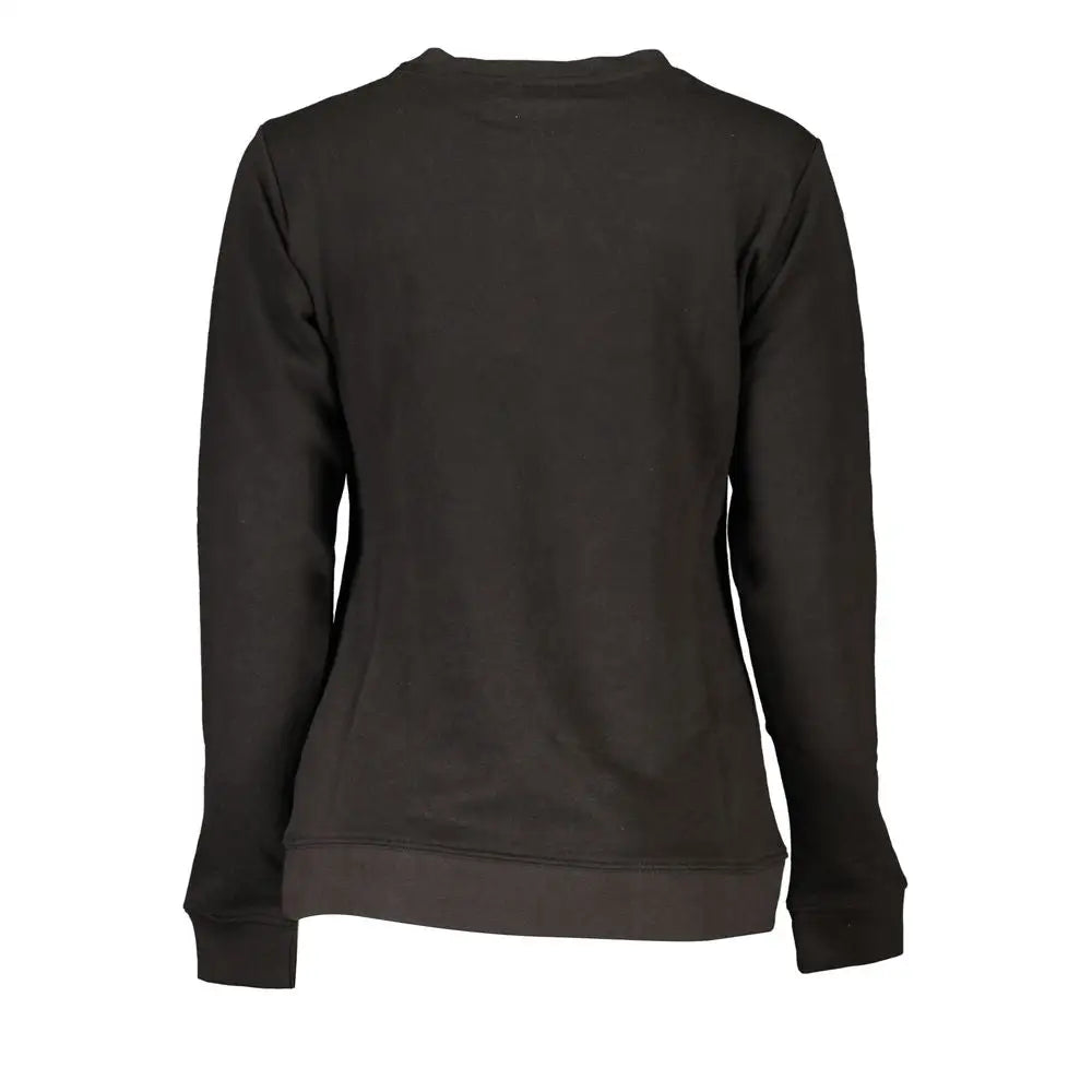 Cavalli Class Black Cotton Women Sweater