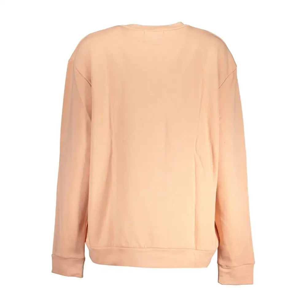 Cavalli Class Pink Cotton Women Sweater - Sweater