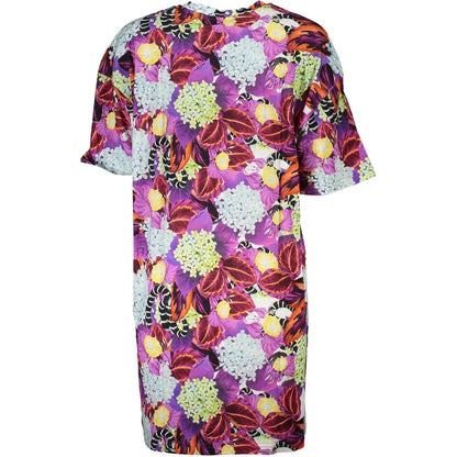Cavalli Class Purple Cotton Dress - XS