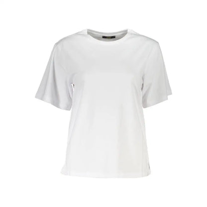 Cavalli Class White Cotton Women T-Shirt - XS - T-Shirt