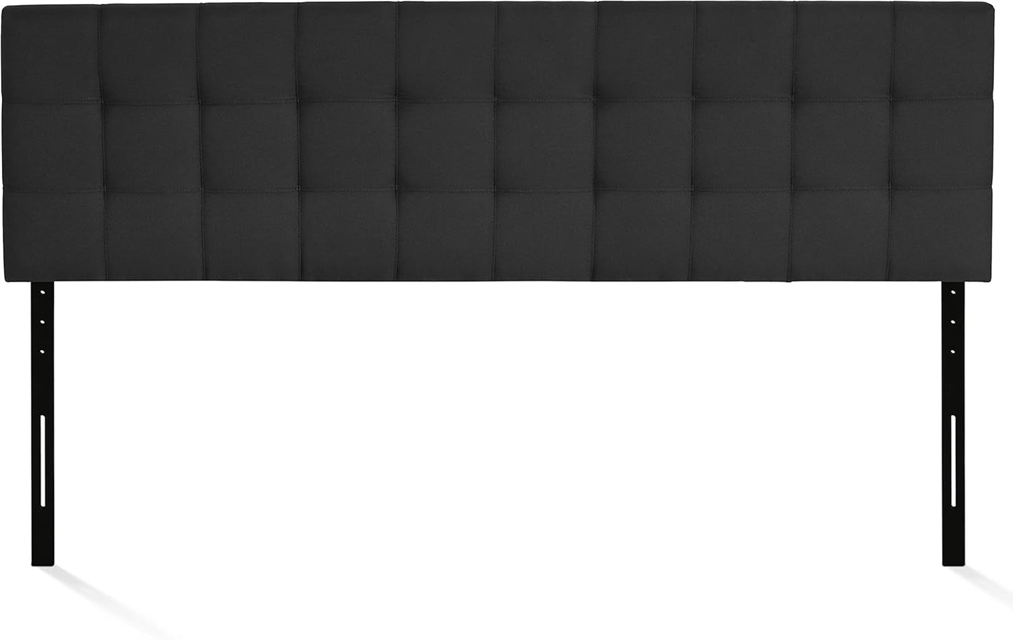 Stylish Black King Headboard for Cozy Bedroom Space-2