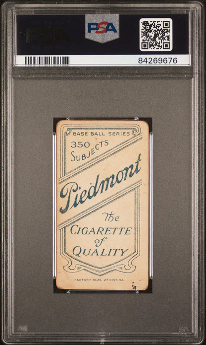 Cecil Ferguson 1909-11 T206 Piedmont PSA 2 trading card in a protective case
