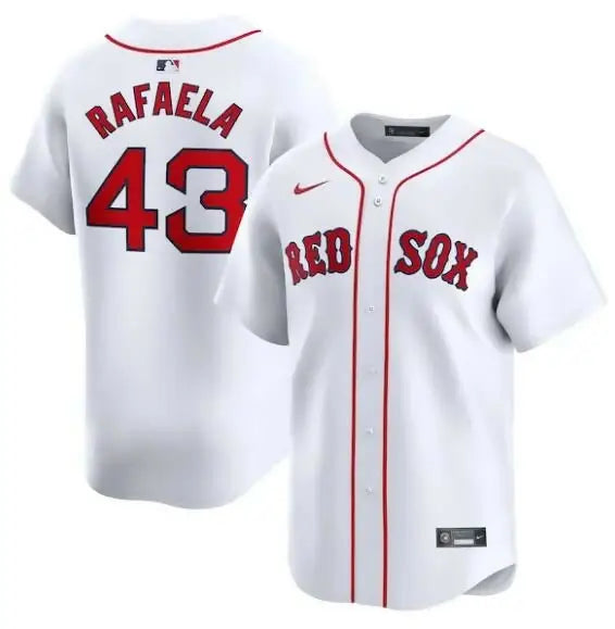 White Ceddanne Rafaela Boston Red Sox Nike Home Limited Player Jersey