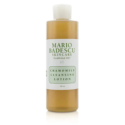 Bottle of Mario Badescu Chamomile Cleansing Lotion for Dry Sensitive Skin 236ml