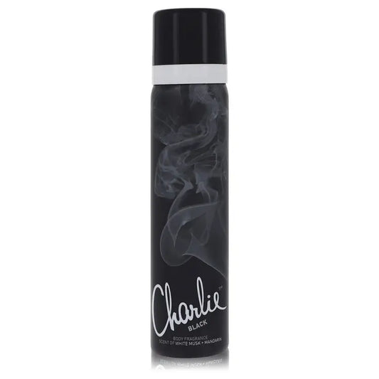 Charlie Black by Revlon - Body Fragrance Spray 2.5 oz - Women / Medium - Body Fragrance Spray 2.5 oz