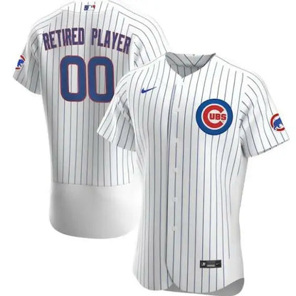 Chicago Cubs Nike Home Pick-A-Player Retired Roster Authentic White Baseball Jersey