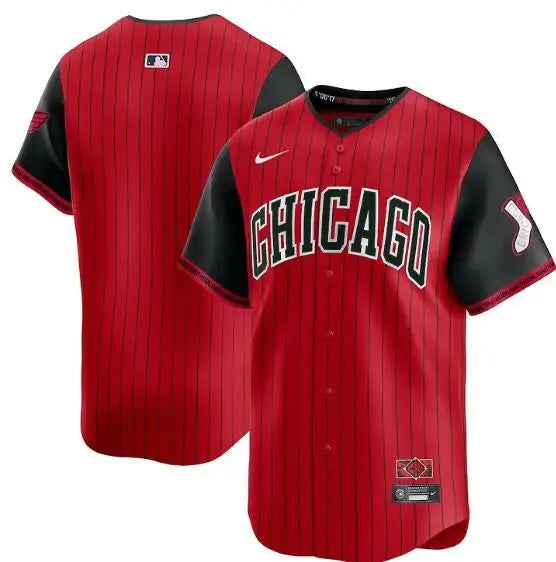Red and black Chicago White Sox Nike 2025 City Connect limited baseball jersey