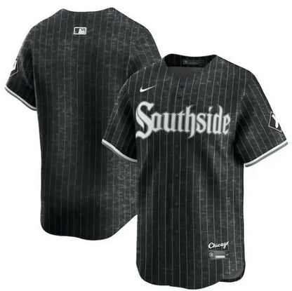 Black pinstripe Chicago White Sox Nike City Connect Limited Baseball Jersey