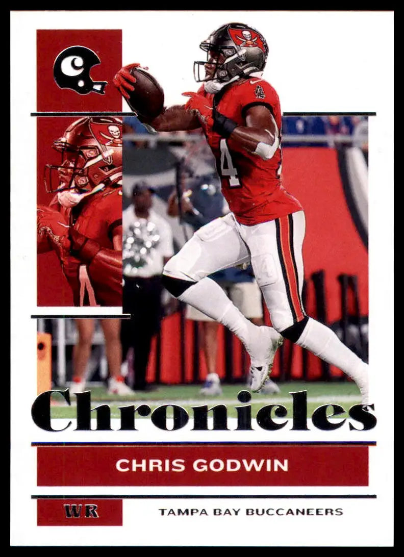 Chris Godwin football card from Panini Chronicles 2021 Tampa Bay Buccaneers collection