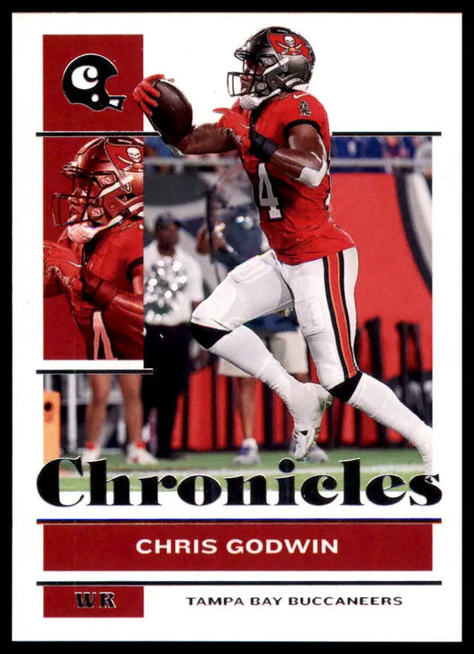Chris Godwin football card from Panini Chronicles 2021 Tampa Bay Buccaneers collection