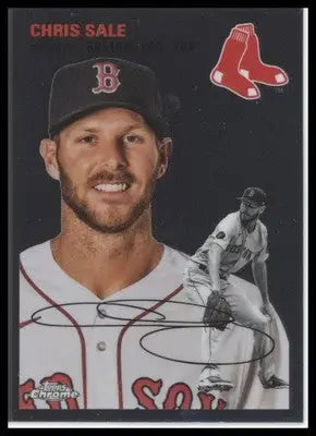 Chris Sale baseball card from Topps Chrome Platinum Anniversary series