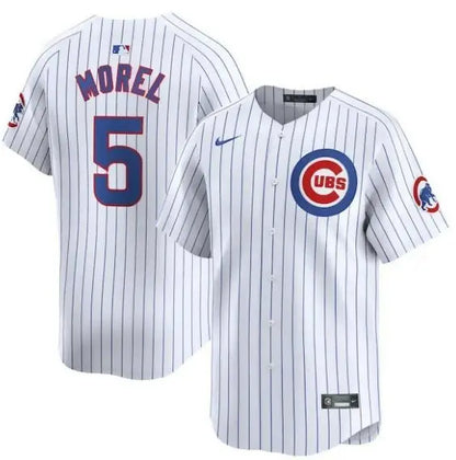 Chicago Cubs Nike Home Limited Player Jersey worn by Christopher Morel in white