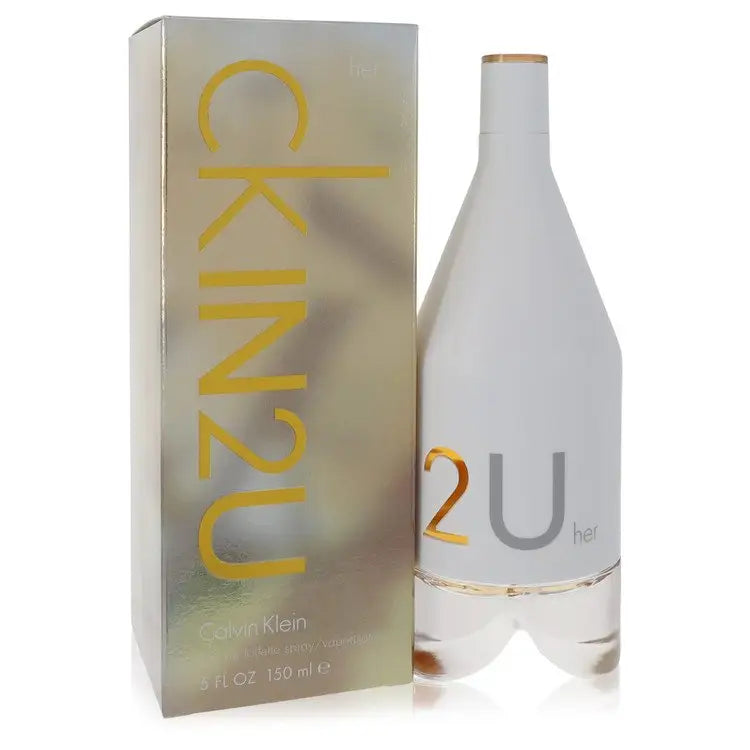 CK In 2U by Calvin Klein - Eau De Toilette Spray 5 oz - Women / Medium - Eau De Toilette Spray 5 oz