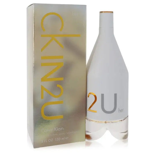 CK In 2U by Calvin Klein - Eau De Toilette Spray 5 oz - Women / Medium - Eau De Toilette Spray 5 oz