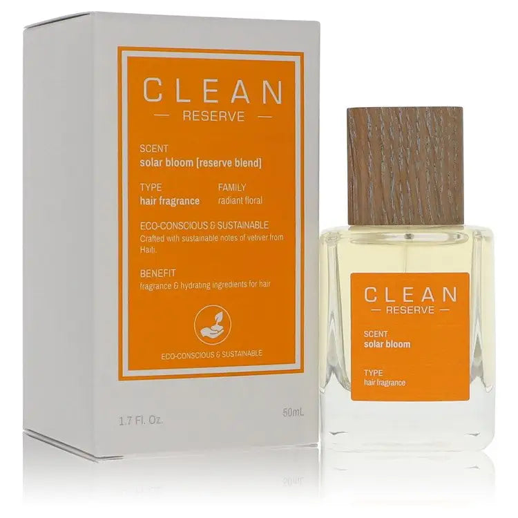 Clean Reserve Solar Bloom by Clean - Hair Fragrance (Unisex) 1.7 oz - Women / Medium - Hair Fragrance (Unisex) 1.7 oz