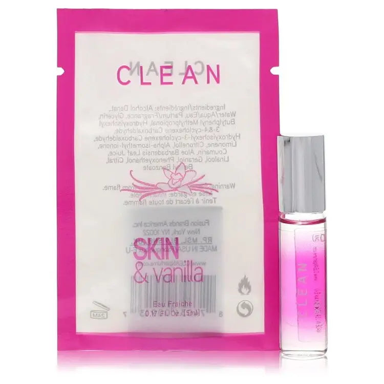 Clean Skin and Vanilla by Clean - Mini Eau Frachie.17 oz - Women / Medium - Mini Eau Frachie.17 oz