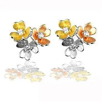 Cluster Blossom Earrings - Earrings