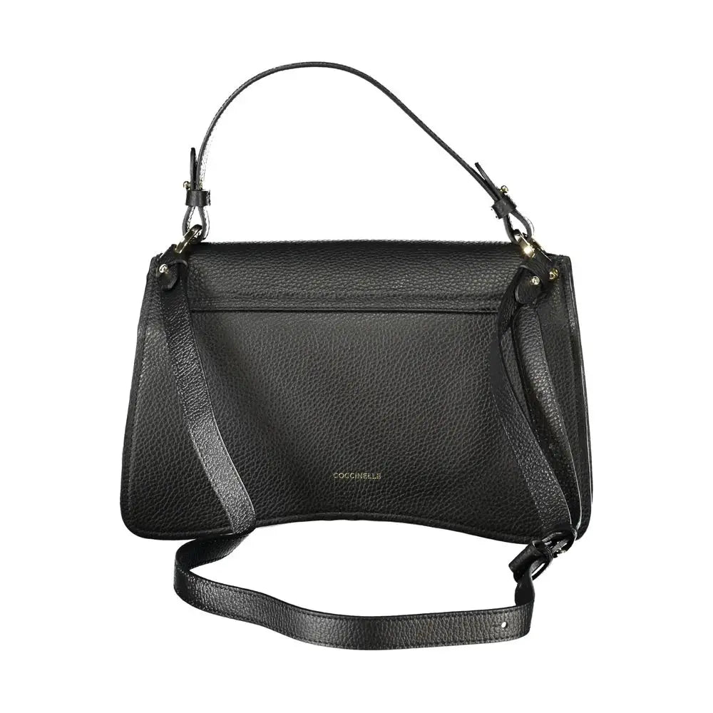 Coccinelle Black Leather Handbag - Handbag