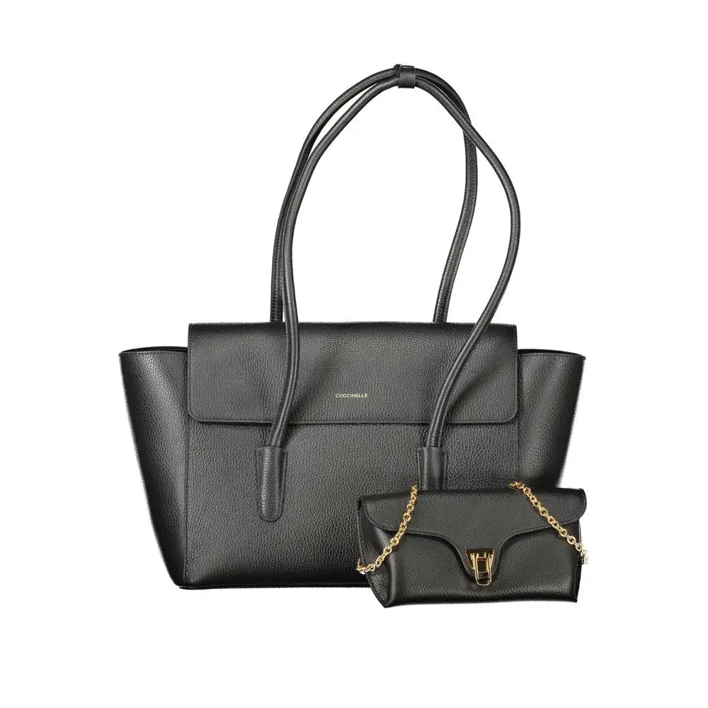 Coccinelle Black Leather Women Handbag - Handbag