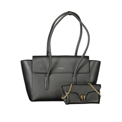 Coccinelle Black Leather Women Handbag - Handbag