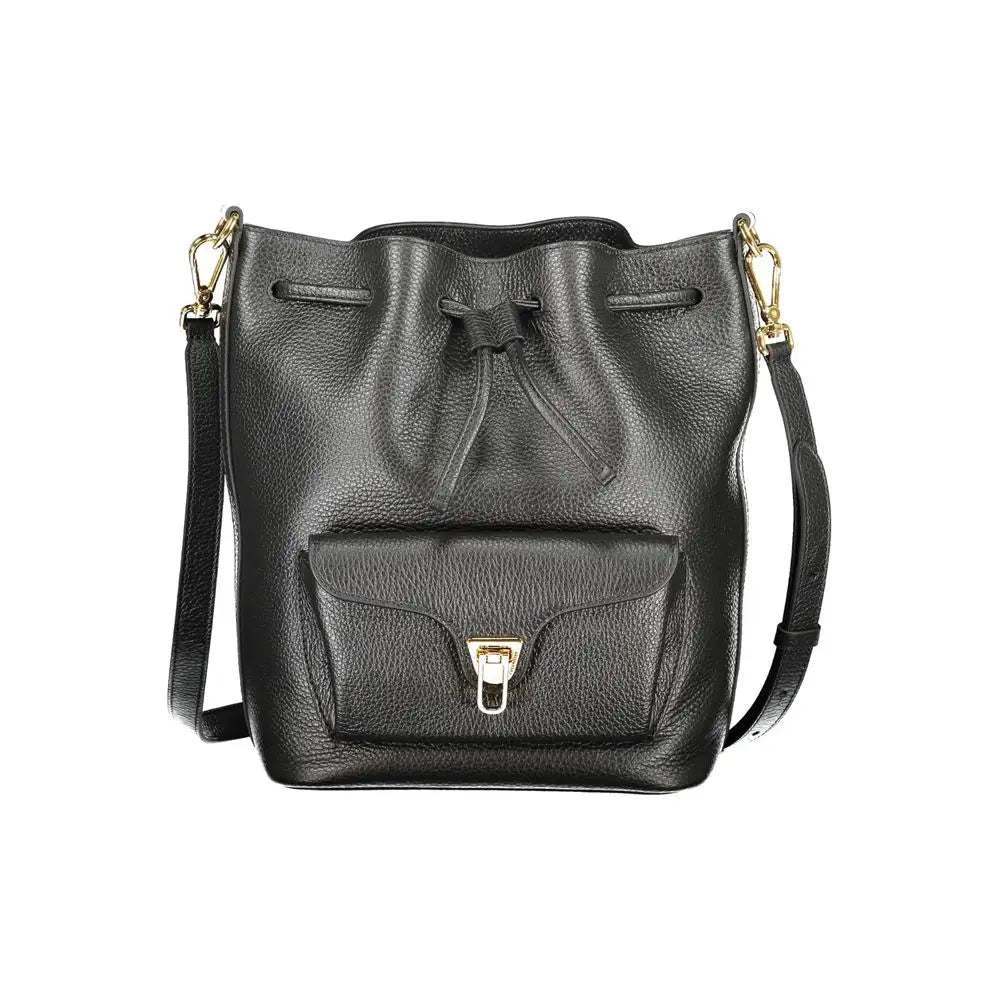 Coccinelle Black Leather Women Handbag - Handbag