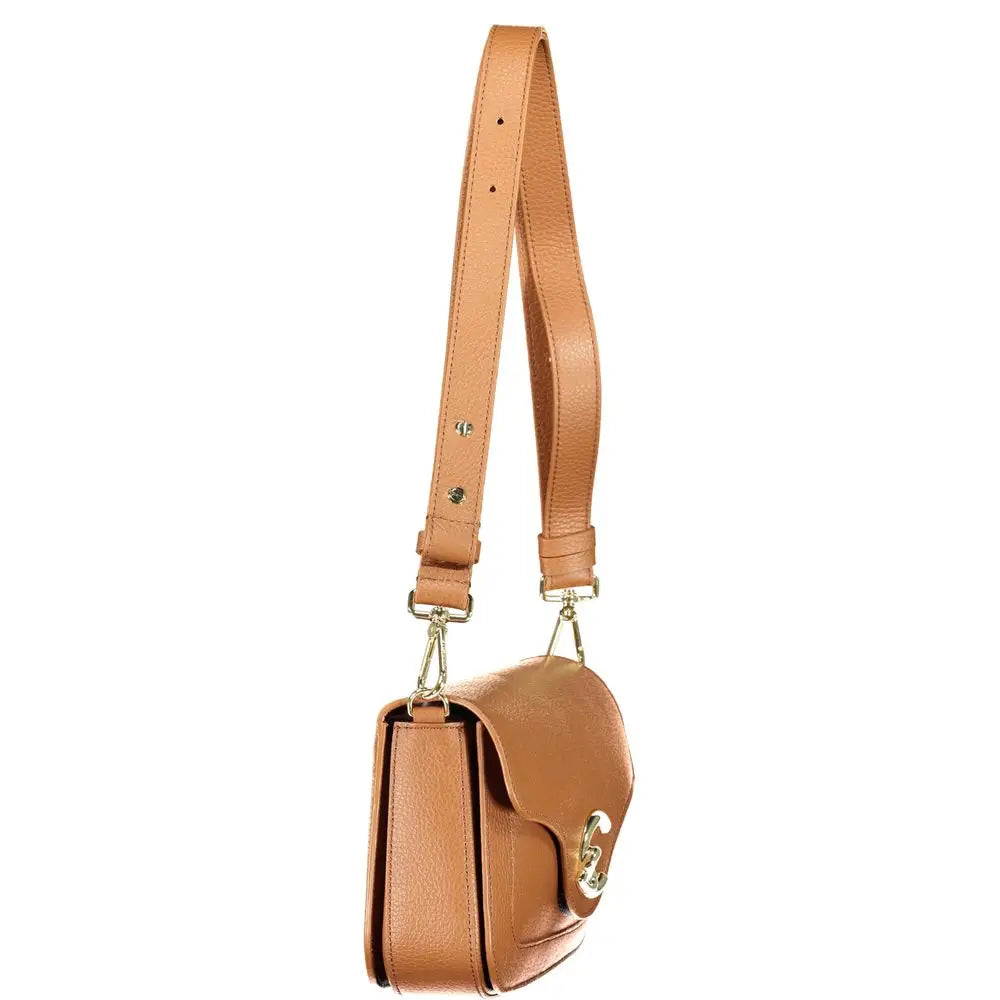 Coccinelle Brown Leather Handbag - Handbag