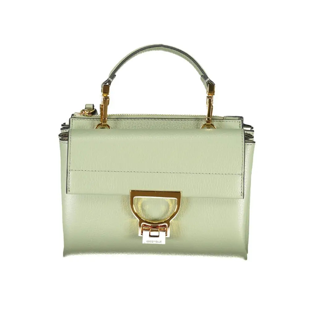 Coccinelle Green Leather Women Handbag - Handbag