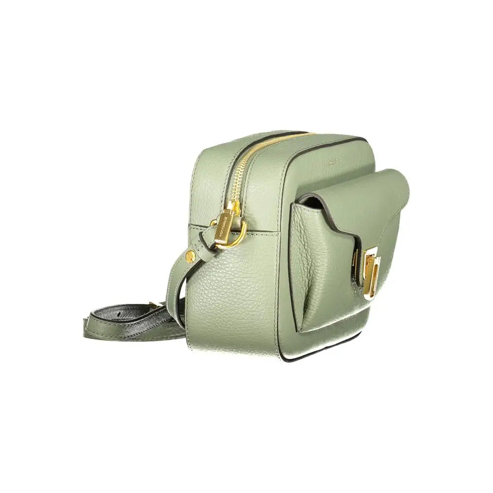 Coccinelle Green Leather Women Handbag - Handbag