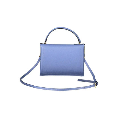 Coccinelle Light Blue Leather Women Handbag - Handbag