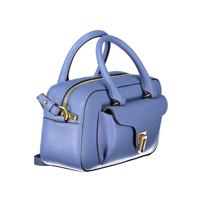 Coccinelle Light Blue Leather Women Handbag - Handbag
