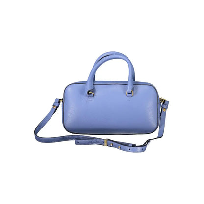 Coccinelle Light Blue Leather Women Handbag - Handbag