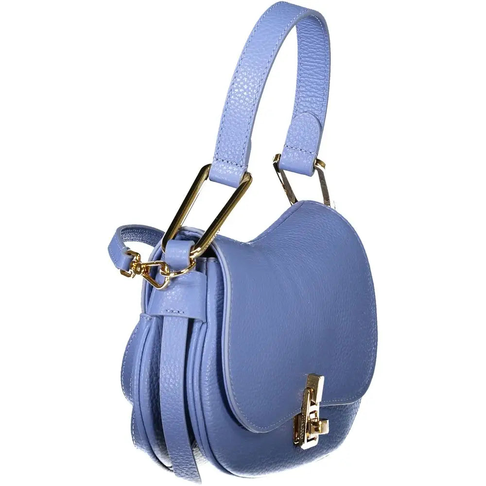 Coccinelle Light Blue Leather Women Handbag - Handbag