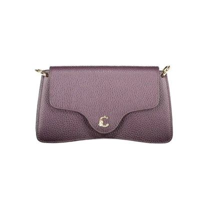 Coccinelle Purple Leather Women Handbag - Handbag