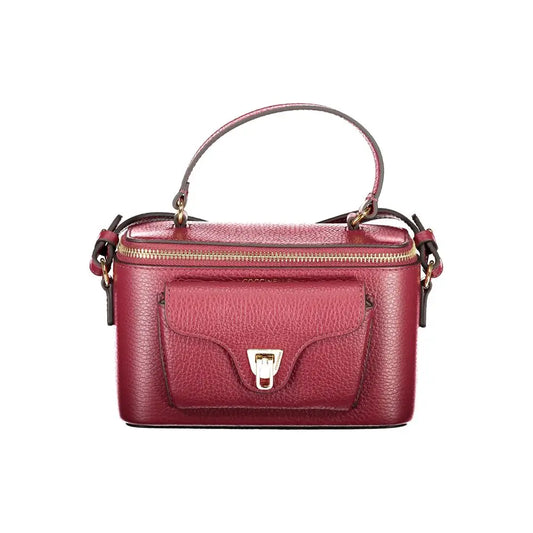 Coccinelle Purple Leather Women Handbag - Handbag