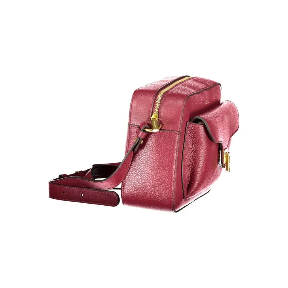 Coccinelle Purple Leather Women Handbag - Handbag