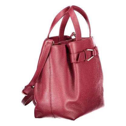 Coccinelle Purple Leather Women Handbag - Handbag