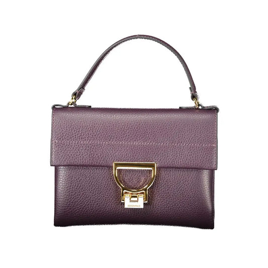 Coccinelle Purple Leather Women Handbag - Handbag