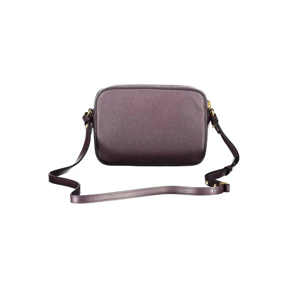 Coccinelle Purple Leather Women Handbag - Handbag