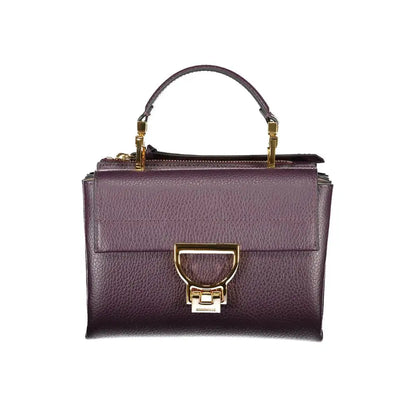 Coccinelle Purple Leather Women Handbag - Handbag