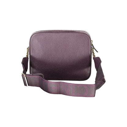 Coccinelle Purple Leather Women Handbag - Handbag
