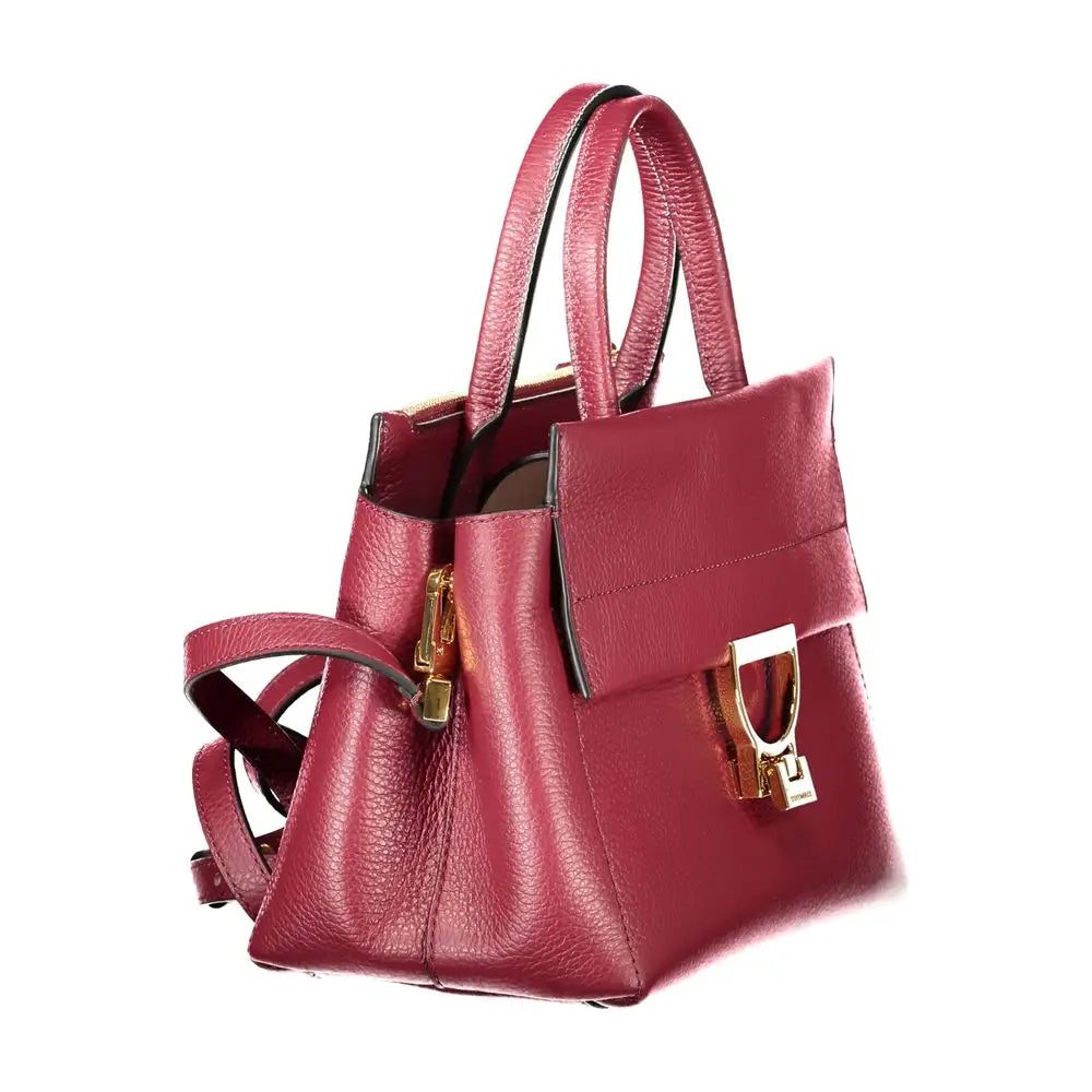 Coccinelle Purple Leather Women Handbag - Handbag