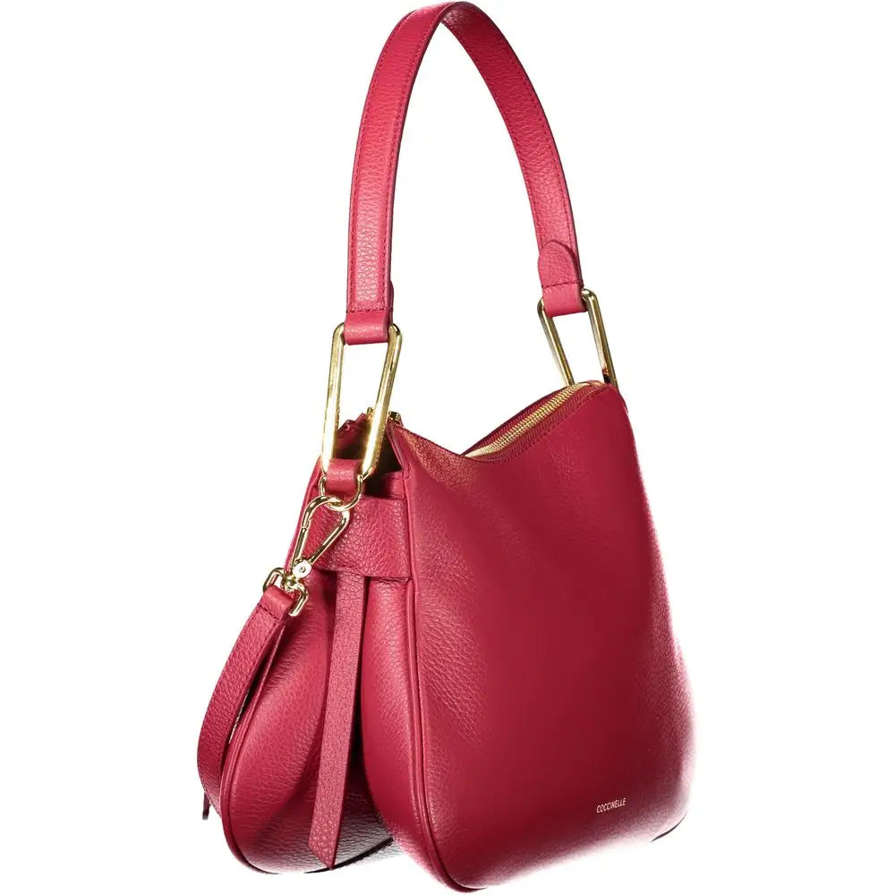 Coccinelle Red Leather Handbag - Handbag