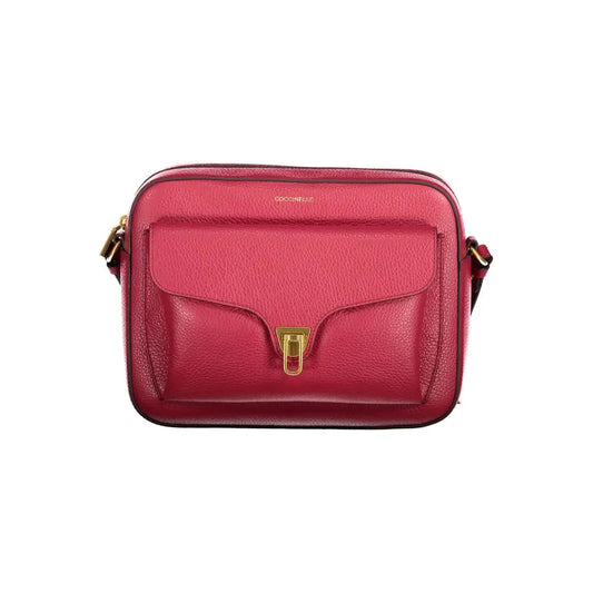 Coccinelle Red Leather Handbag - Handbag