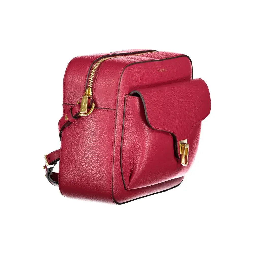 Coccinelle Red Leather Handbag - Handbag