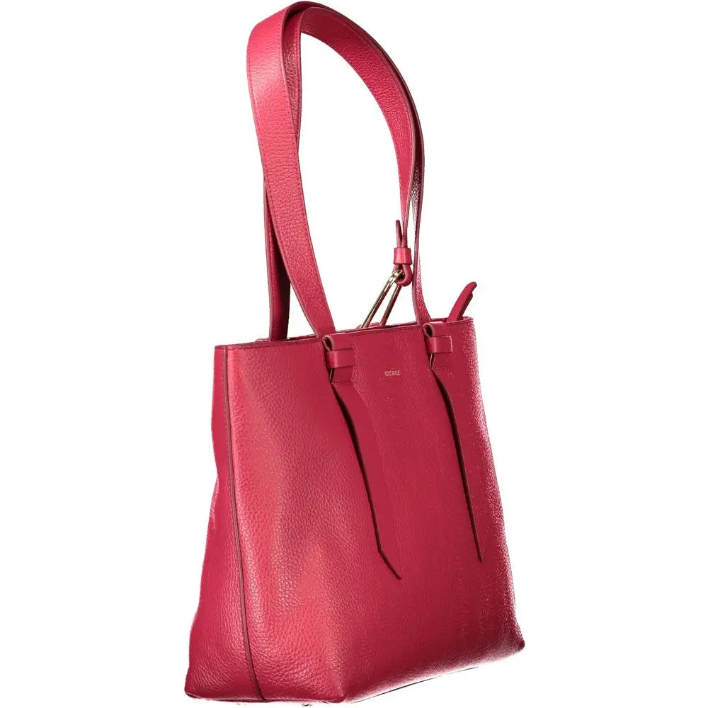 Coccinelle Red Leather Women Handbag - Handbag