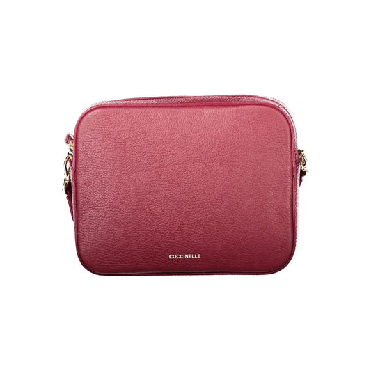 Coccinelle Red Leather Women Handbag - Handbag