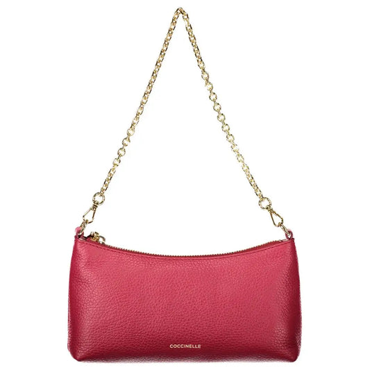 Coccinelle Red Leather Women Handbag - Handbag