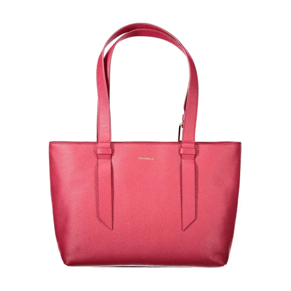 Coccinelle Red Leather Women Handbag - Handbag
