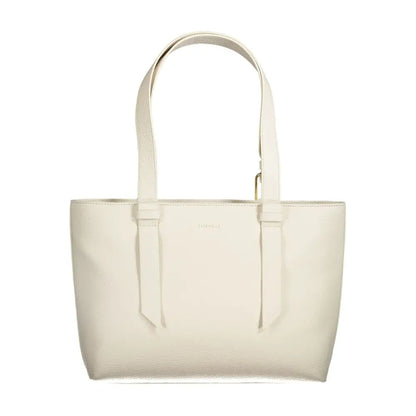 Coccinelle White Leather Handbag - Handbag