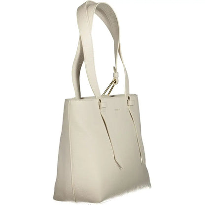 Coccinelle White Leather Handbag - Handbag